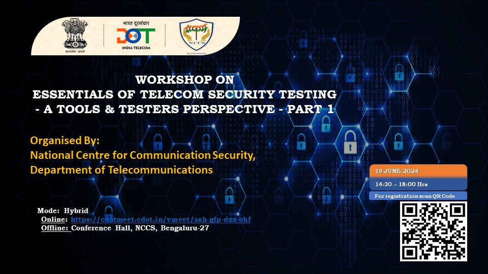 workshop on Essentials of Telecom security Testing - A Tools and Testers perspective - Part 1