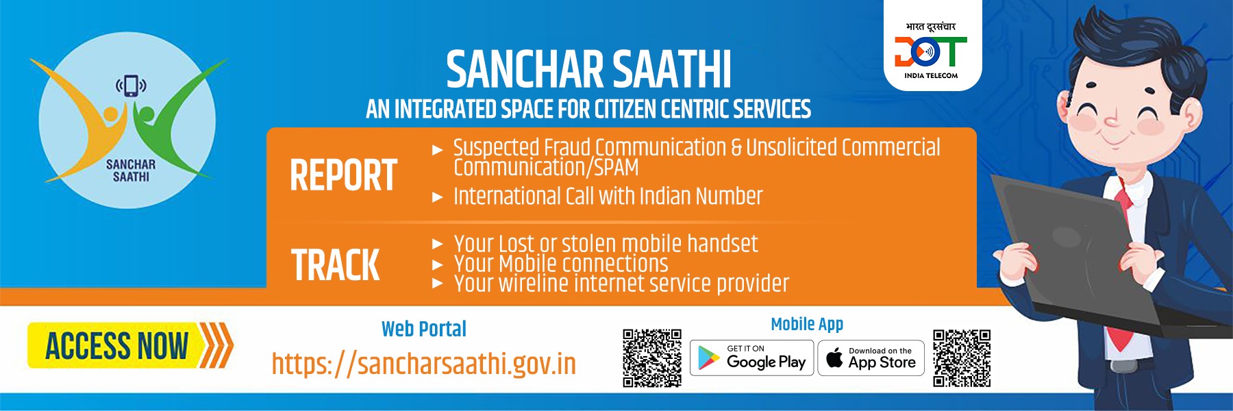 Sanchar Saathi App Banner 3