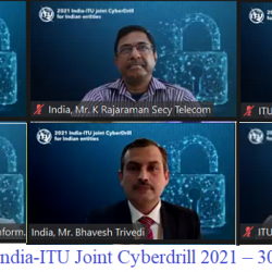  India-ITU Joint Cyber drill 2021